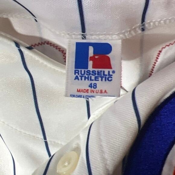 ˚₊‧꒰ა ☆ ໒꒱ ‧₊˚MARK PRIOR #22 Chicago Cubs Majestic SZ.48 MLB Jersey (3B- DT) - Picture 7 of 8